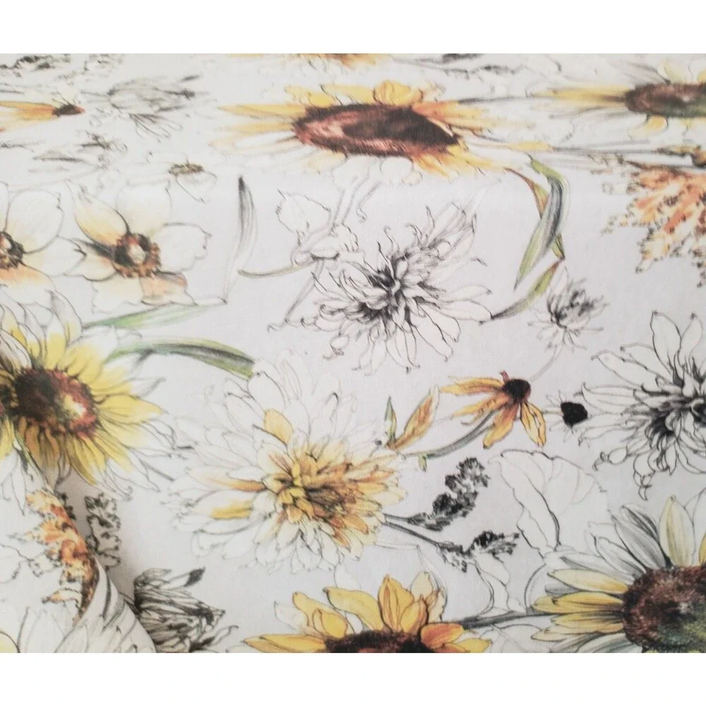 Fabric Printed Spillproof Tablecloth 70